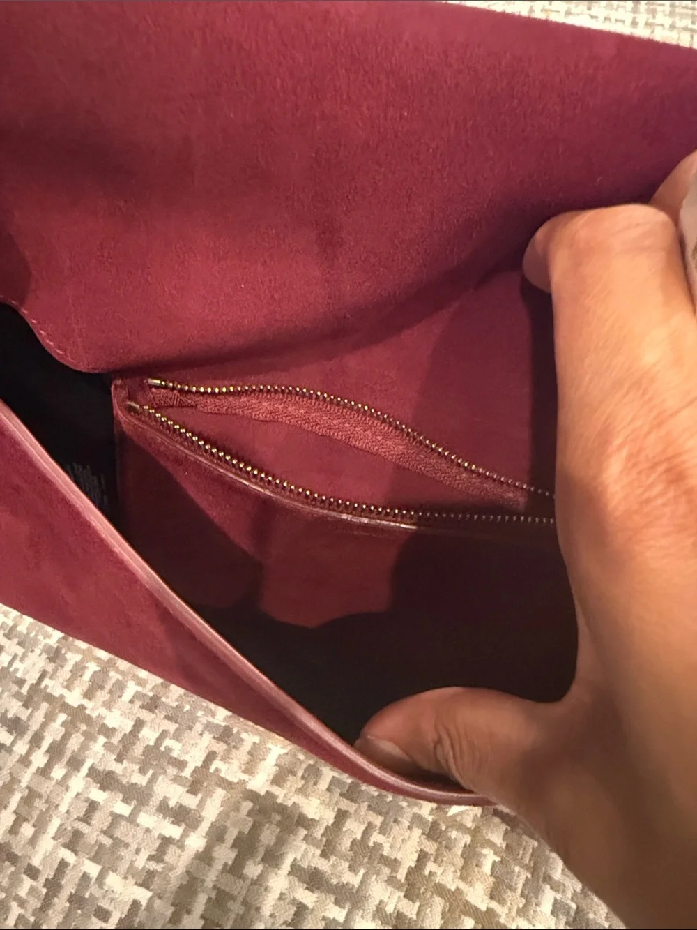 NWT-MADEWELL DAKOTA SHOULDER SADDLE SUEDE BAG-100% LEATHER